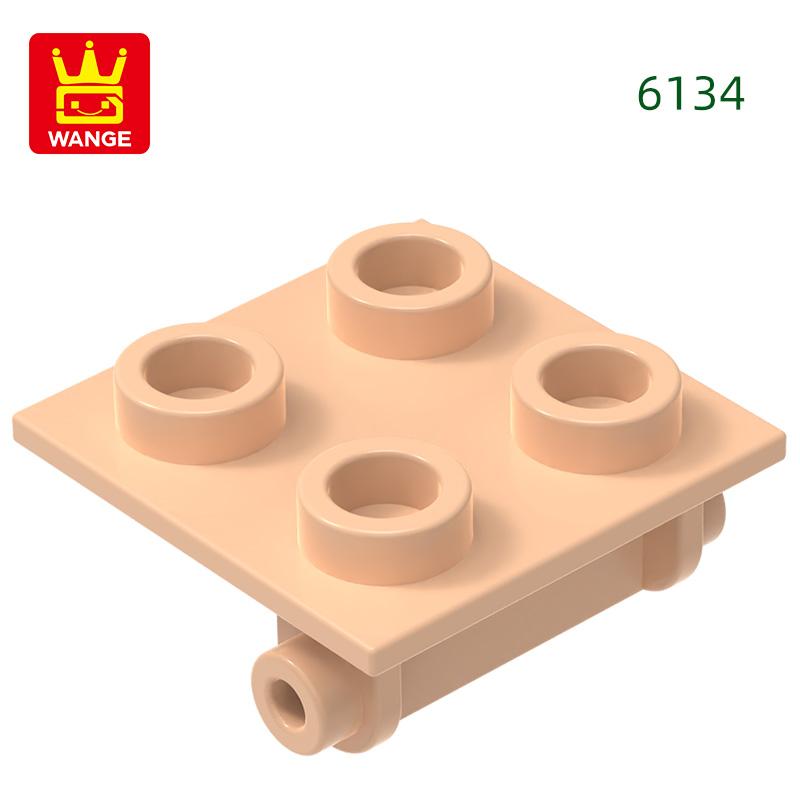 Non-Toxic 210Pcs/Lot 6134 Hinge 2 X 2 Top Block Moc Color Accessories Compatible With Brick Diy Children'S Toy Assembly Parts