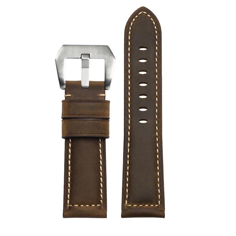 

Ремешок из натуральной кожи для Omega X Swatch Moonswatch, пряжка из нержавеющей стали, 20 мм, ретро-запасной браслет, ремешок для часов для мужчин и женщин 20mm