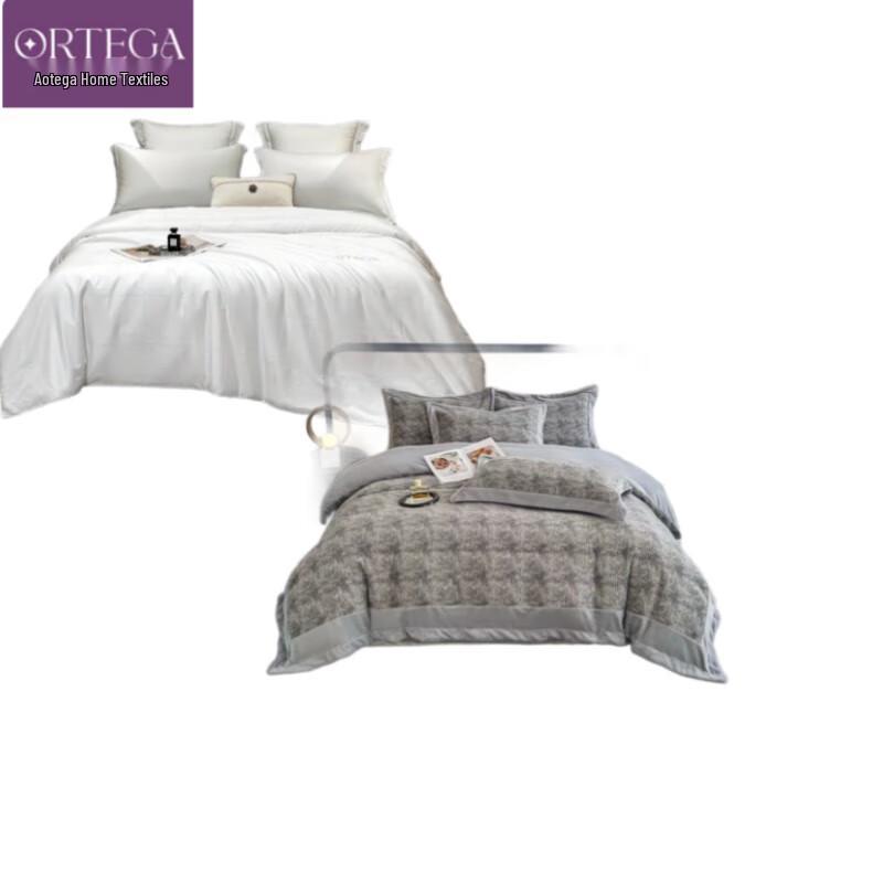 

ORTEGA Mulberry Silk Quilt & Cashmere Blend Bedding Set
