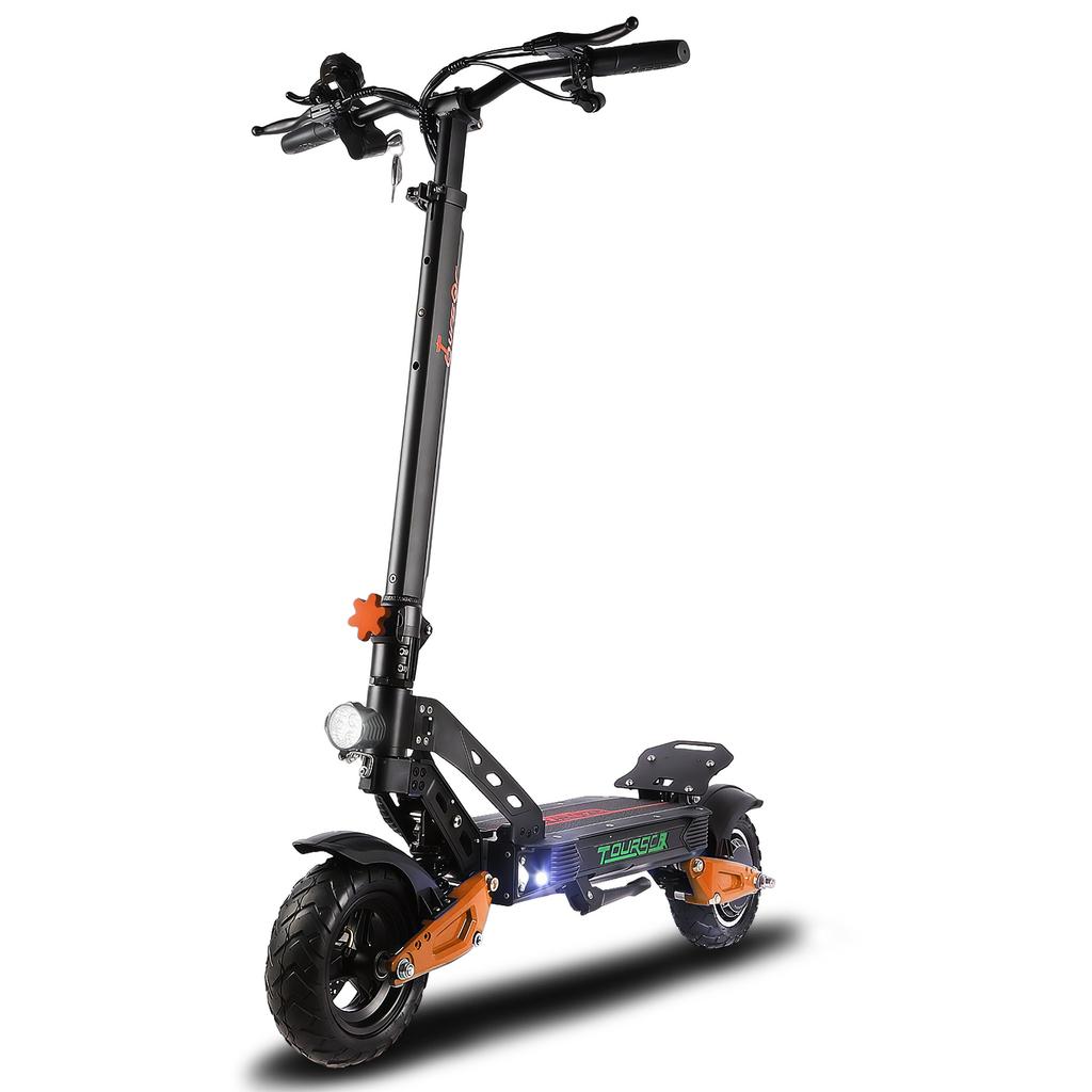 X1 Off-Road Skateboard 1200W Brushless Motor E-Scooter 48V16AH Extended Battery Foldable 10-inch Tire Sensor Electric Scooter