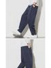 Men's Loose Fit Linen Pants: Chinese-Style Summer Harem Trousers