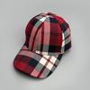 Classic Retro Plaid Striped Baseball Cap Men'S And Women'S Sunshade Casual Outdoor Fashion Cap