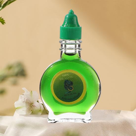 1/3/5Pcs 3ML Dragon Mints Cooling Oil Headaches Migraines Muscle Pain Bite Itching Fatigue Relief Calming Traveling Portable Cooling Essential Oil
