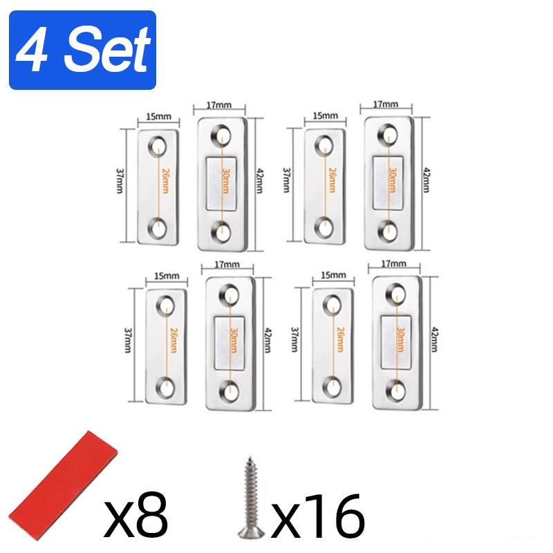 20/1Set Selbstklebende Magnetische Schrankverschlüsse Unsichtbare Magnete Türstopper Patch Möbel Schublade Fenster Türschließer Riegel