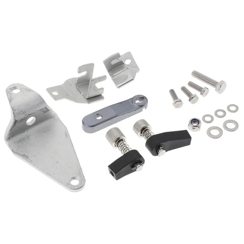 689-48501-21-4D 689-48501 Remote Control Attachment Kit for Yamaha Parsun 25HP 30HP 2 Stroke Outboard Motor