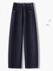 Women's High-Waisted Curved Blade Jeans - Fashionable, Slimming, Versatile, Slightly Stretchy Pants for Spring/Autumn 2026