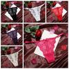 Thin Strap Underwear for Women Transparent Mesh Lace Briefs Fashion Lace Thong  Lady