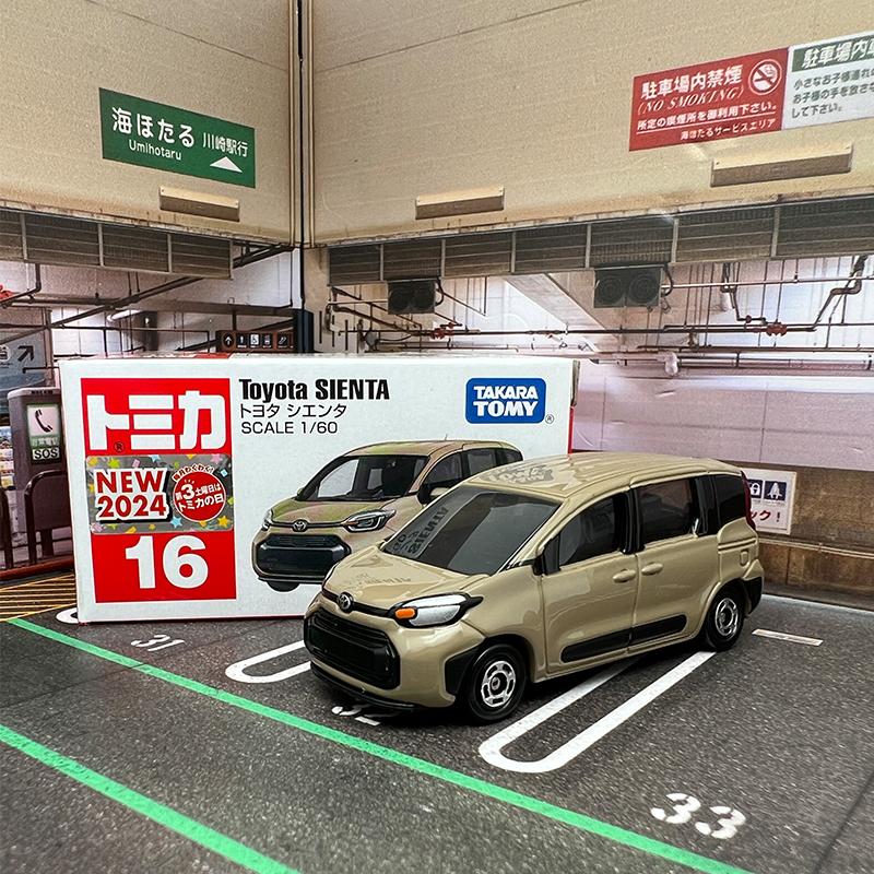 

TOMY Toyota SIENTA Alloy Car Diecasts & Toy Vehicles Car Model Miniature Scale Model Car For Children жёлтый