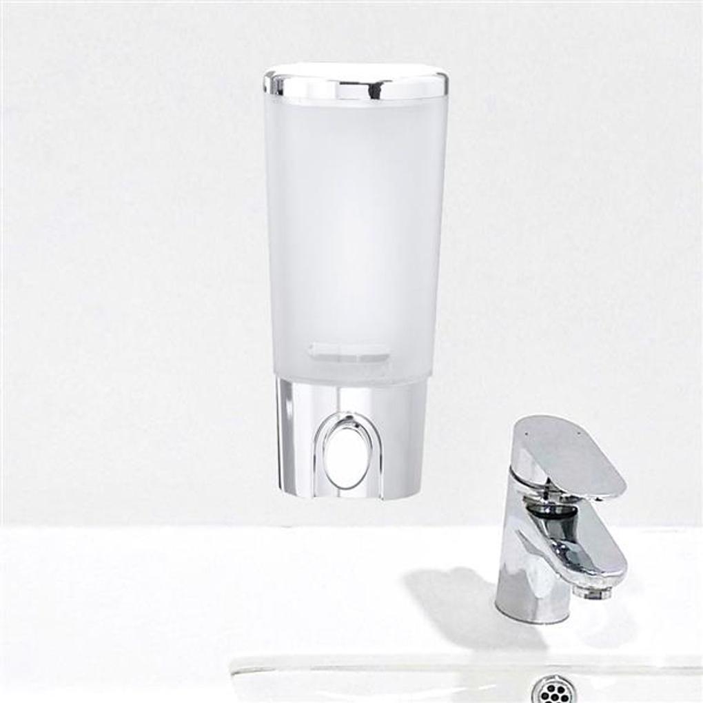 Clean Wash Liquid Soap Dispenser/Silver Bathroom Dispenser