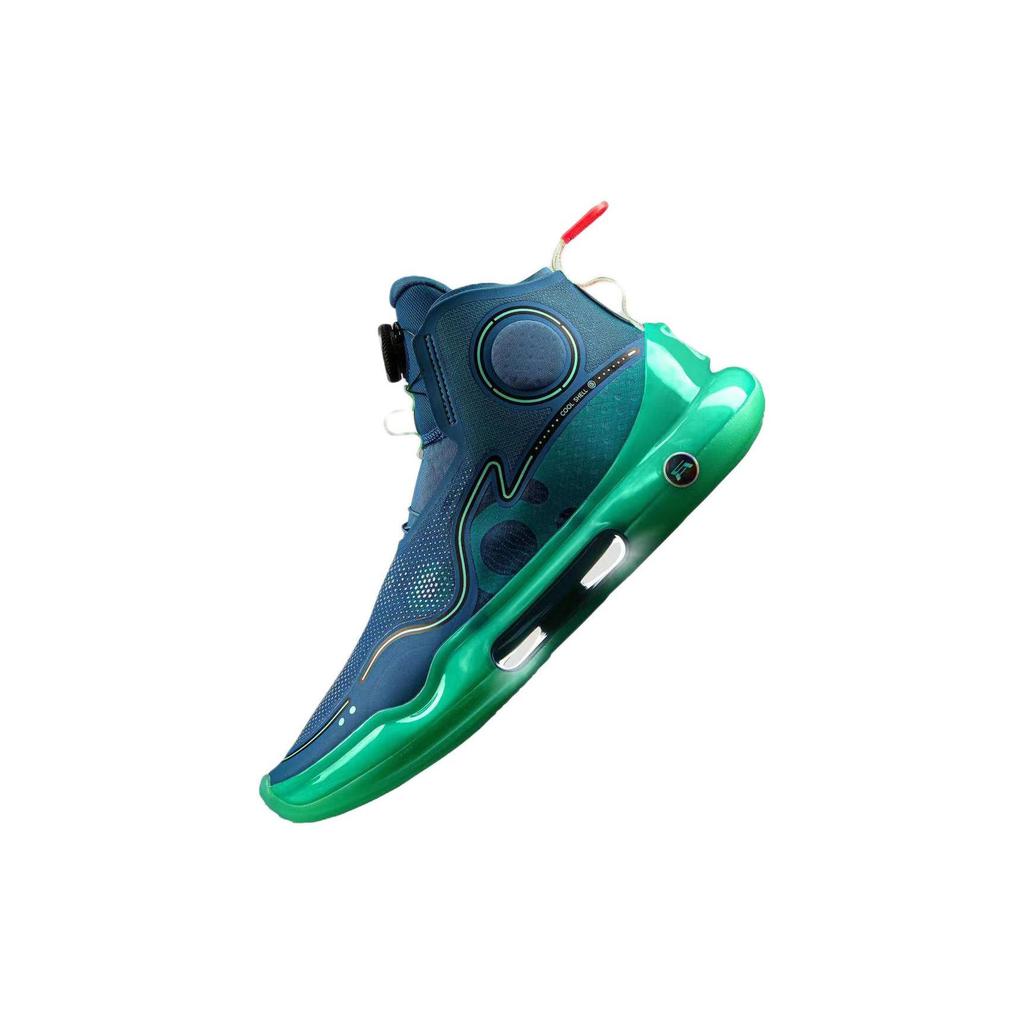 Li Ning YuShuai Evolution Textile, Synthetic Leather, TPU Rebound High Top Professional Competition Basketball Shoes ABAR041-4