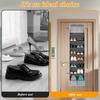 1/2Pcs 8 Tier Over Door Shoe Organiser Oxford Large Capacity Hanging Door Shoe Rack With Side Top Pocket for Daily Necessities