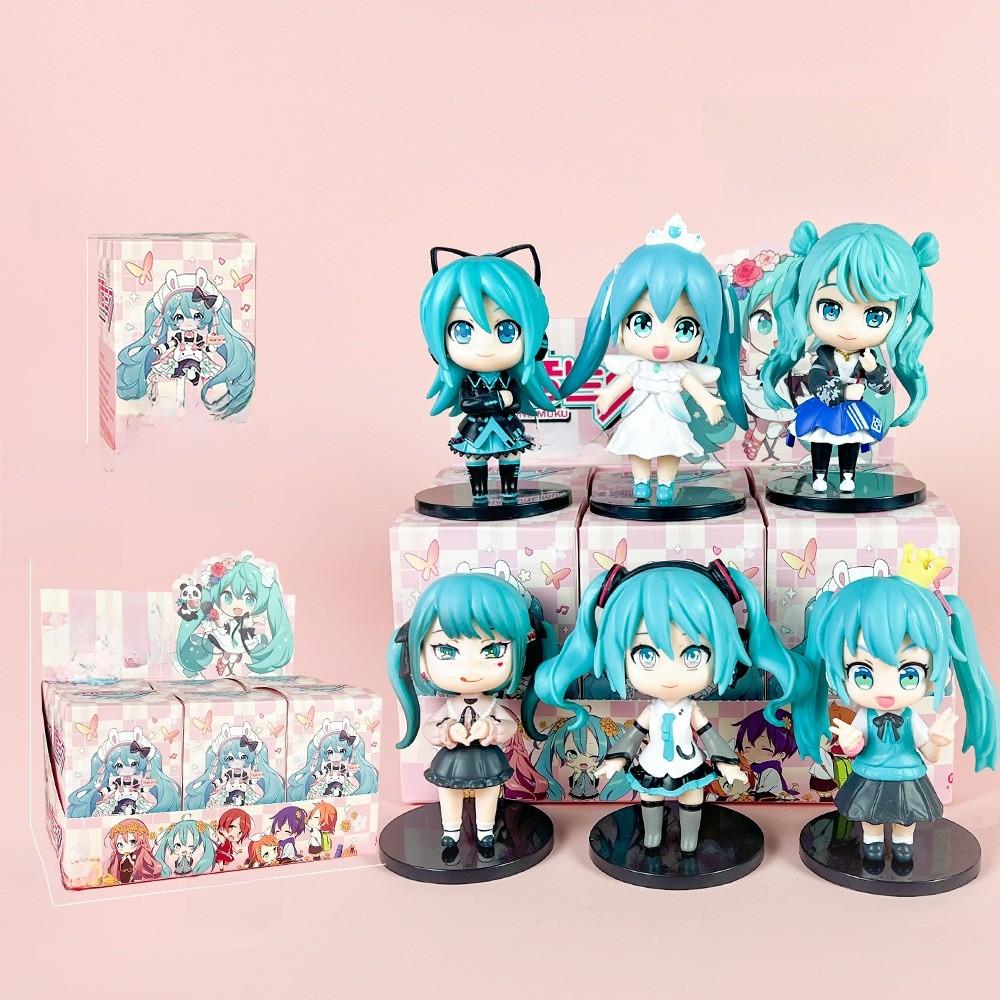 Hatsune Miku Pvc Figure Blind Box Anime Model Collectible For Fans And Decor