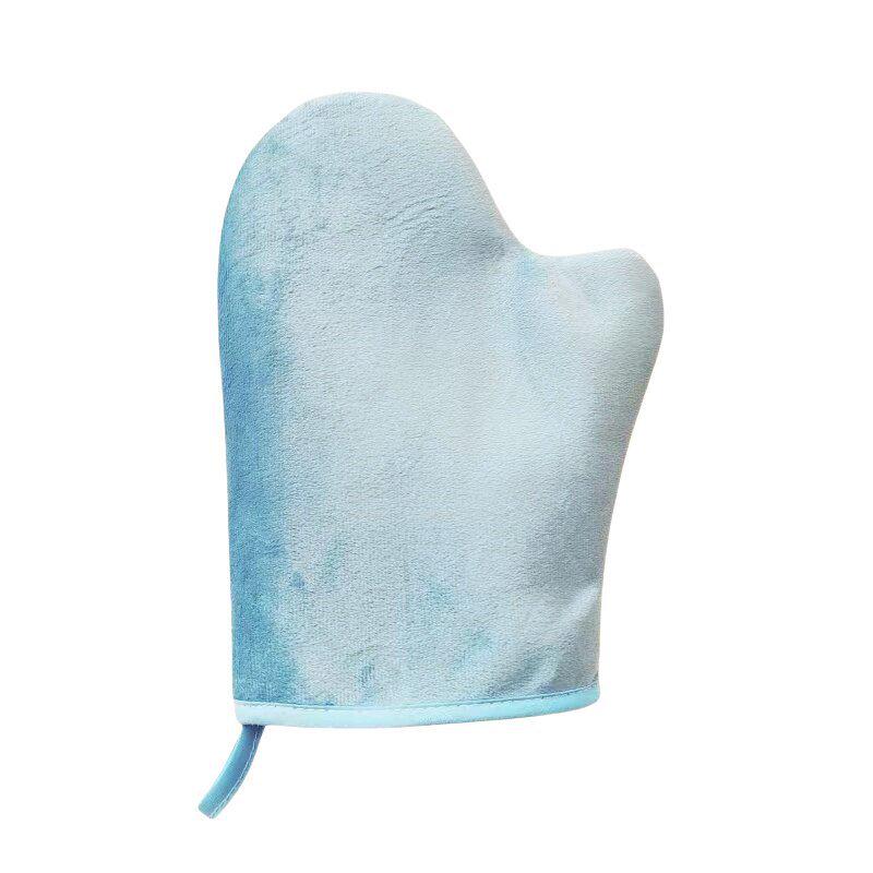 Flocked Body Lotion & Tanning Applicator Gloves for Sunscreen, Essential Oils, and BB Cream