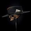 Manufacturer Ribbon Decorative Wool Top Hat Fashion Pure Wool Top Hat