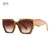 Women&Men Oversized Vintage Irregular Frame Ladies Sun Glasses Square Sunglasses Shades