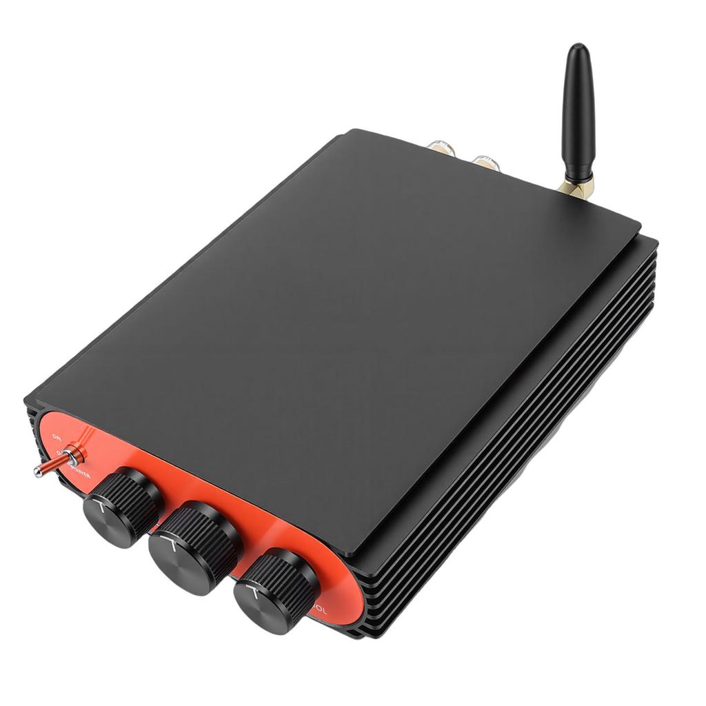 BT 5.3 HiFi Digital Amplifier 600W TPA3255 DSP Chip Multi Interface Double Channel Stereo Amplifier US Plug