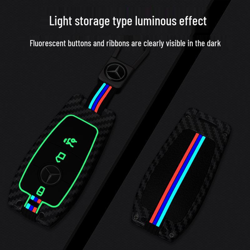 Mercedes Key Case for AMG G63, G500, E-Class, GLE450, GLS, E300L, and GLC350.