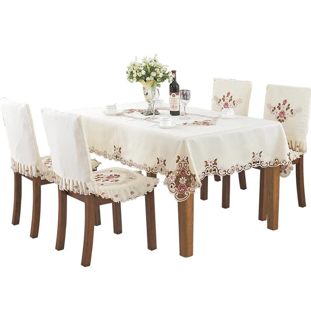 European Embroidered Table Cloth Cloth Art Table Flag Decoration Tea Table Cloth Home Table Cloth Manufact