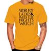 ENTSCHULDIGUNG LADIES NACHTWÄCHE Premium T-Shirt schwarze Tinte GOT Game of Thrones T-Shirt