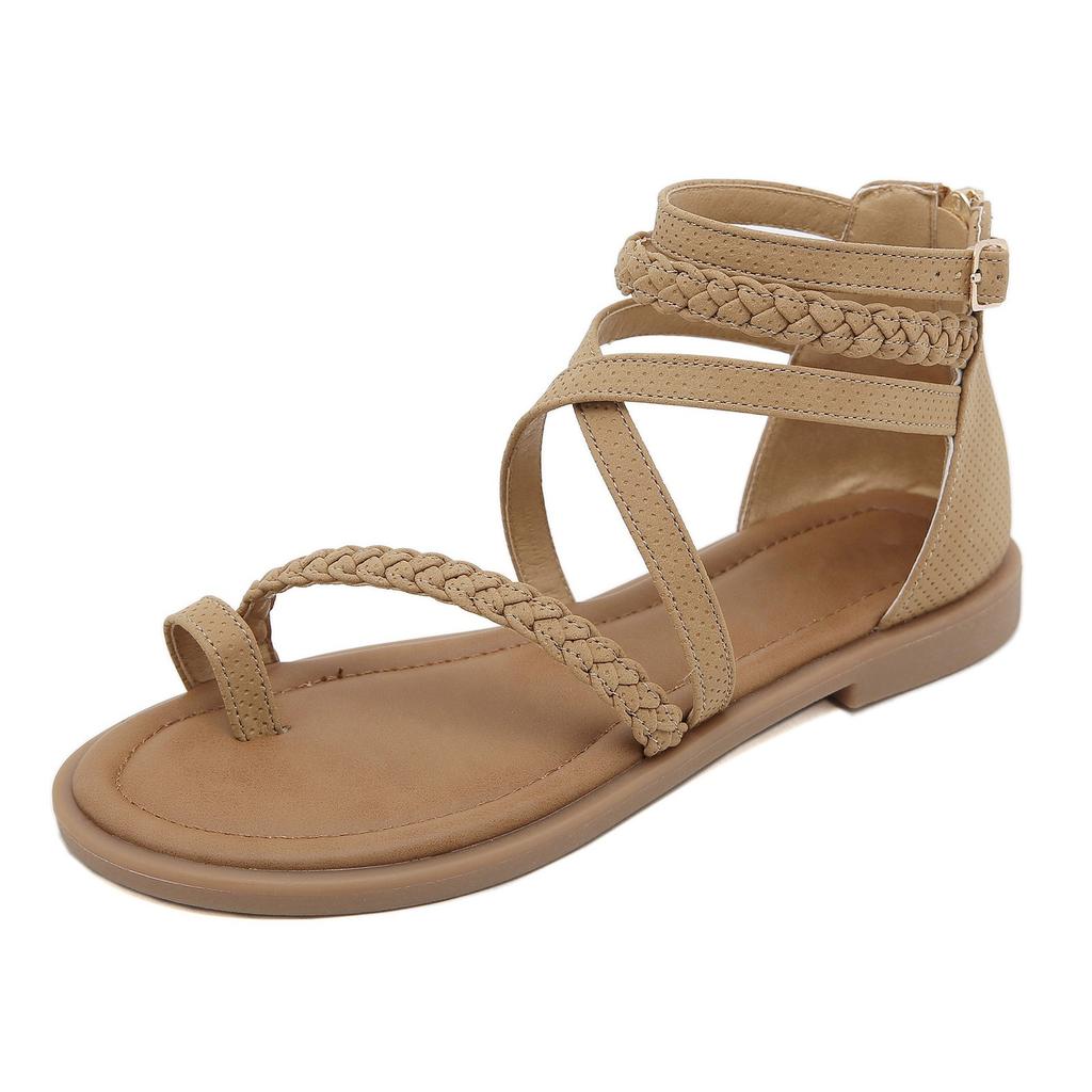 Plain Women Sandals With Arch Support Comfortable Sandal Women Flip Flops Dressy Summer Walking Wedge Shoes Slippers For Woman