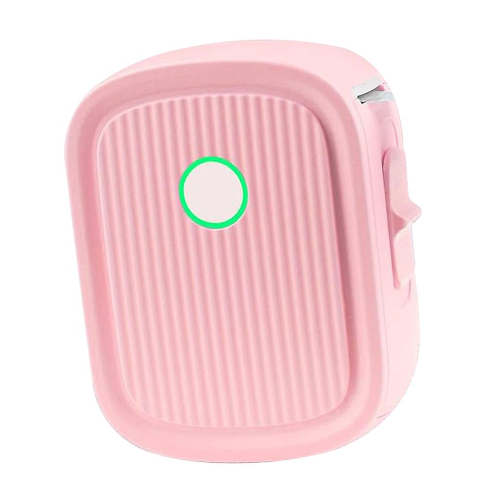 Thermischer Etikettendrucker 203dpi 12mm Druck Mini Wiederaufladbar APP-Steuerung BT Etikettenersteller mit 1 Rolle