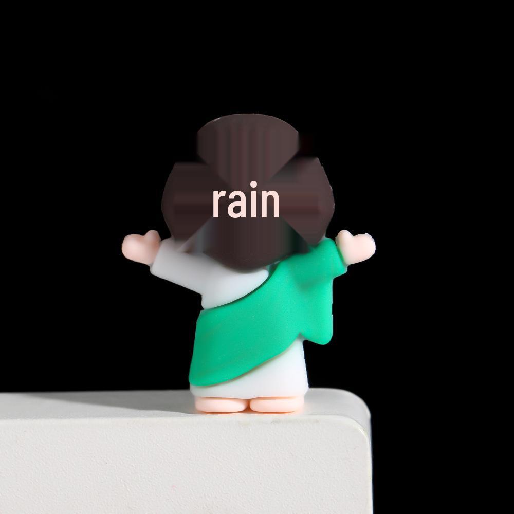 Creative Easter Ornaments: Painted Egg & Cartoon Rabbit Plush Toys for Home Decor & Gifts