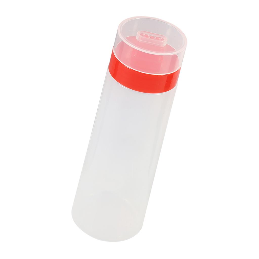 4‑Hole Squeeze Type Sauce Bottle Safe Resin For Ketchup Jam Mayonnaise Olive Oil YellowCelsiusRed