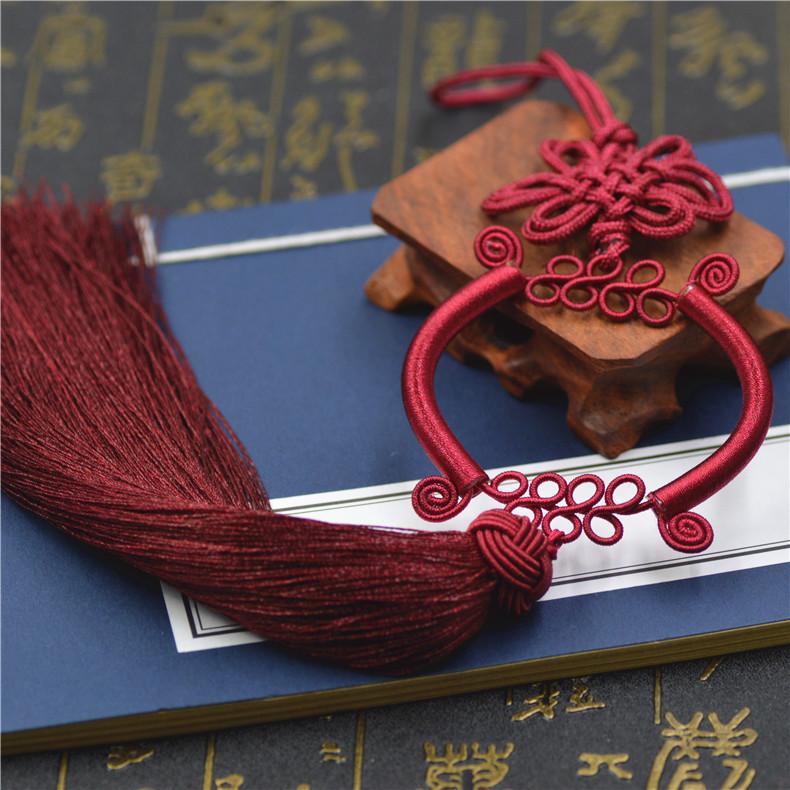 Perfume Tray Pendant, Chinese Knot Guanyin Buddha Fringed Set, Car Hanging Jewelry Hanging Home Jewelry