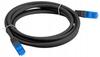 Patchcord Lanberg /FTP cat.6A 0.25m LSZH CCA Fluke Passed Black
