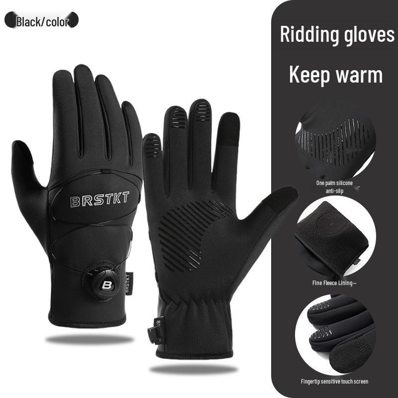Guanti da sci invernali unisex: Foderato in Velluto, Touchscreen, Antivento e Antifreddo per Sport all'Aperto