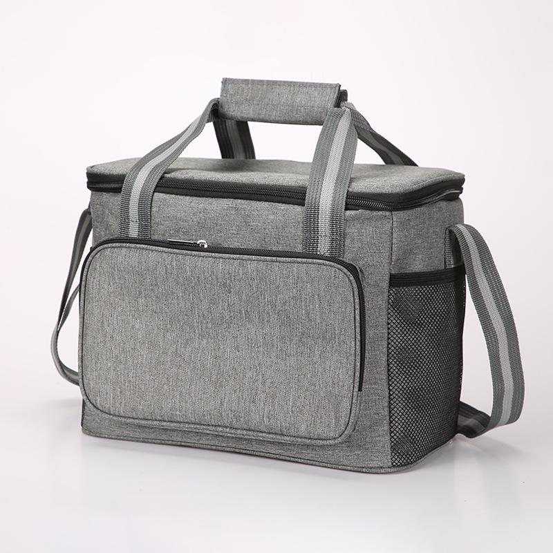 Insulated Outdoor Oxford Cloth Ice Pack Large Capacity Lunch Bag