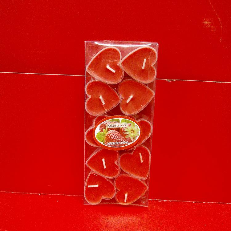 Heart-Shaped Valentine's Day Candles - Creative Confession Gift & Festive Birthday Decor