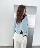Poeteuseoul Signature Alpaca Cardigan_Ice Blue