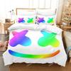 3D Print DJ Marshmello Bedding Set Single Twin Full Queen King Size Hip Hop Bed Set Aldult Kid Bedroom Duvetcover Sets