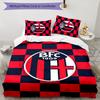 BFC 3pcs Bedding Set Duvet Cover Closure Includes 1 Duvet Cover & 2 Pillowcases for All Seasons Bedroom Home Dorm Decor