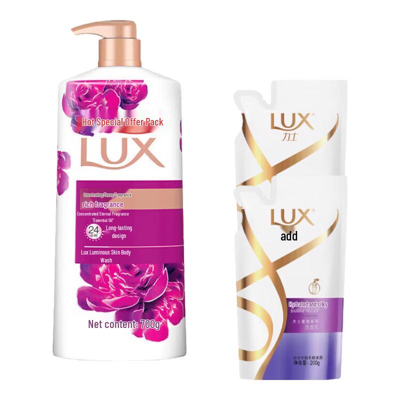 

Lux Enchanting Peony Shower & Hair Care Set