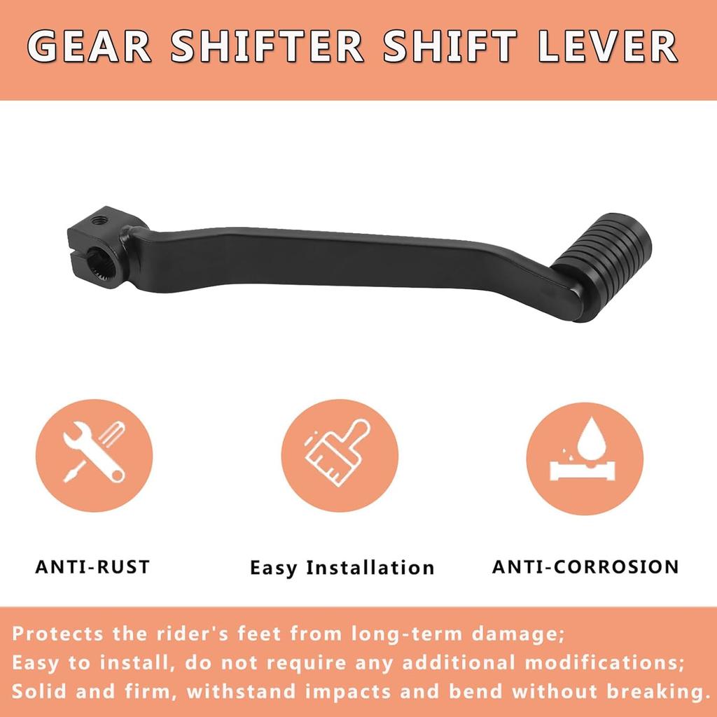 Motorcycle Gear Shifter Shift Lever Pedal Replacement for Kawasaki KLX250 2006-2020 KLX300 KLX300R KLX300SM 2020-2025 CNC Aluminum Gear Shift Lever