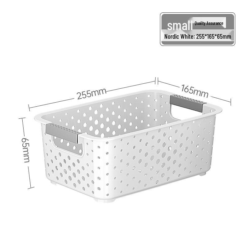 Versatile Plastic Storage Basket