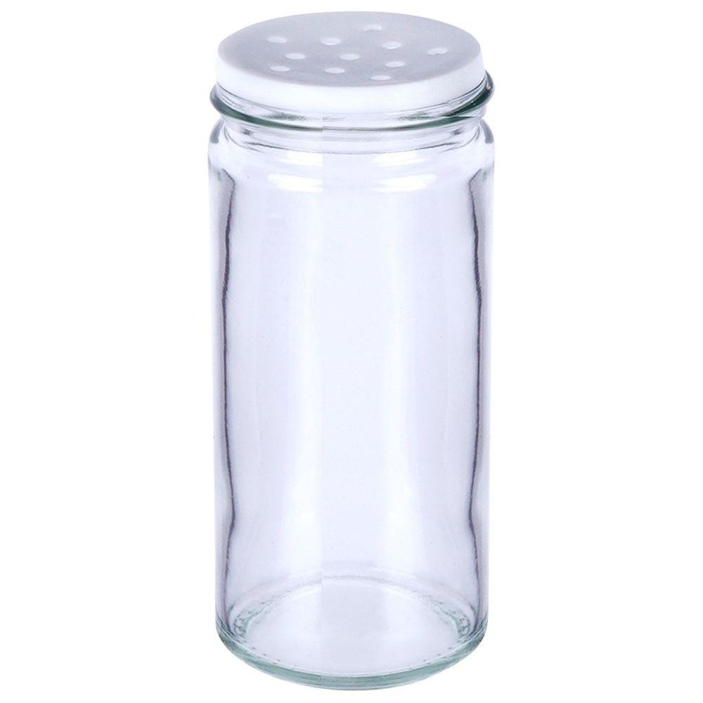 Spice container with strainer, glass, 80 ml