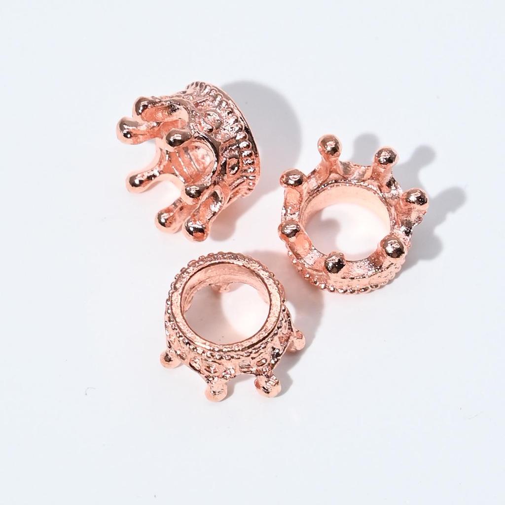 Small Crown Zinc Alloy Jewelry DIY Pendant & Bracelet Charms