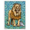 Velvet Coloring Board The Lion