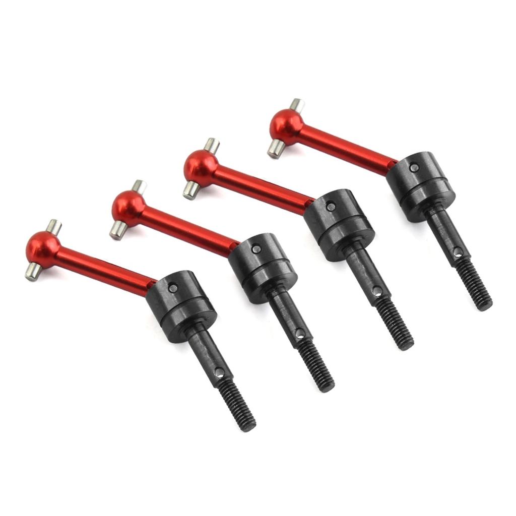 4pcs Metal Universal Drive Shaft Driveshaft CVD 53792 for Tamiya TT01 TT02 TT01D TT01E TA04 1/10 RC Car Upgrades Parts