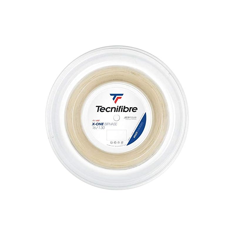 Tecnifibre X-ONE BIPHASE Tennis String, 1.30mm, 200m Roll, TFR202