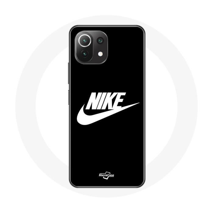 Case - Nike - Xiaomi Mi 11 Lite - Soft - Black - White Logo