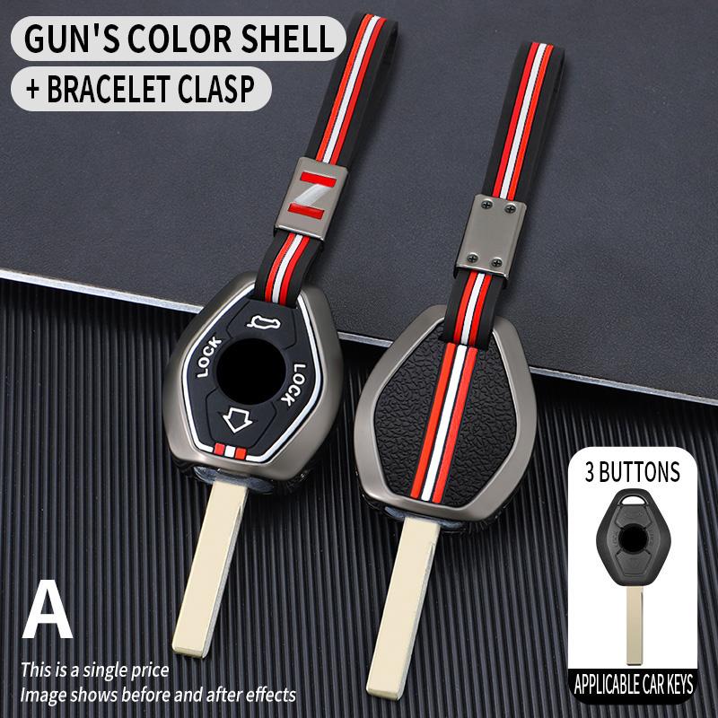 Car Key Case Cover Protective Shell for BMW 3 5 7 Series X5 E53 X3 F83 E46 E39 E38 E60 E63 E61 E64 330i Z3 Z4 E85 E86 M5 325i