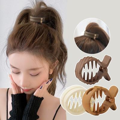 Donne Semplice Artiglio per Capelli Fibbia a Coda di Cavallo Fermaglio per Capelli Accessori per Capelli Forcine per Capelli Donna Ragazza Coda di Cavallo Fermaglio per Capelli Copricapo