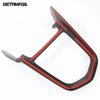 Interior Accessories For Nissan Navara NP300 ST 2015-2024 2025 Carbon Fiber Gear Shift Box Cover Molding Trim Frame Car Styling
