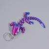 Adorable Multi Jointed Keyrings Creative 3D Printed Gecko Figurine Keychain Unique Backpack Decoration Accessories Gifts