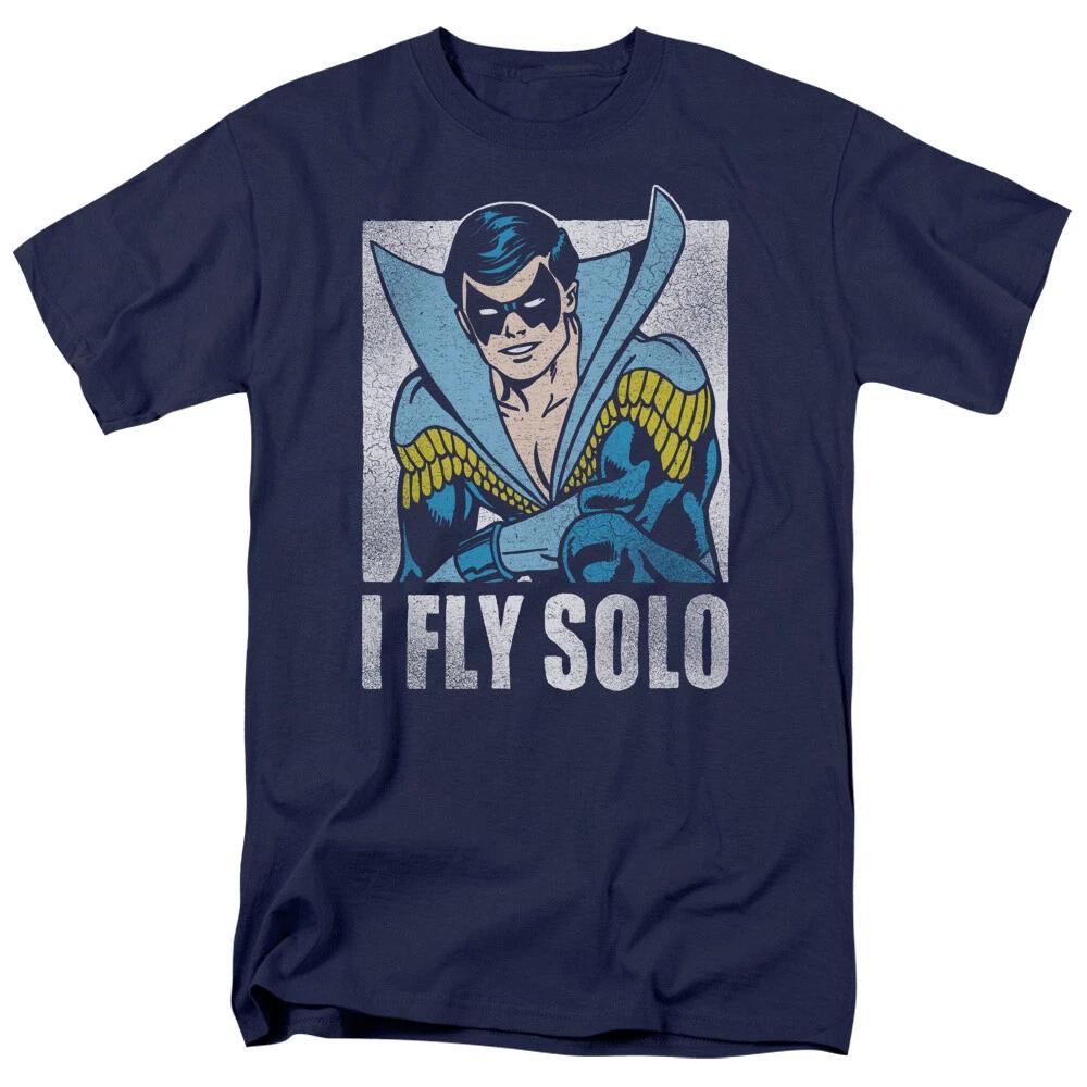Nightwing  Fly Solo  T-Shirt - Regular or Tank - to 5X L