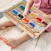 Montessori Educational Toy, Magnetic Maze Board, Finger Training, Wooden Toy, Color Sorting Game, Finger Play, Color Play, Educational Board Game,